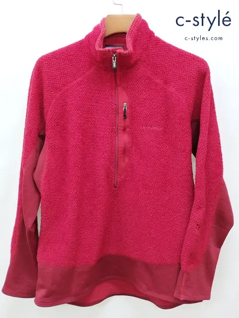 Patagonia パタゴニア トップス L レッド フリース USA製 25230F6