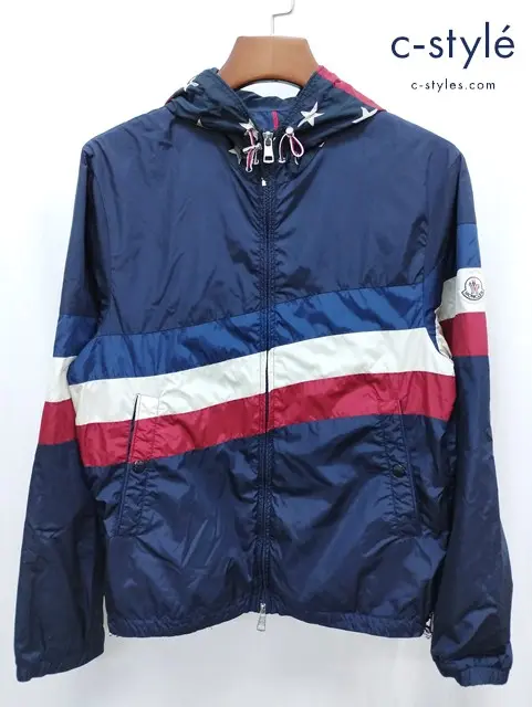MONCLER モンクレール ナイロンジャケット 1 ネイビー系 CAM GIUBBOTTO E10914113685 54155
