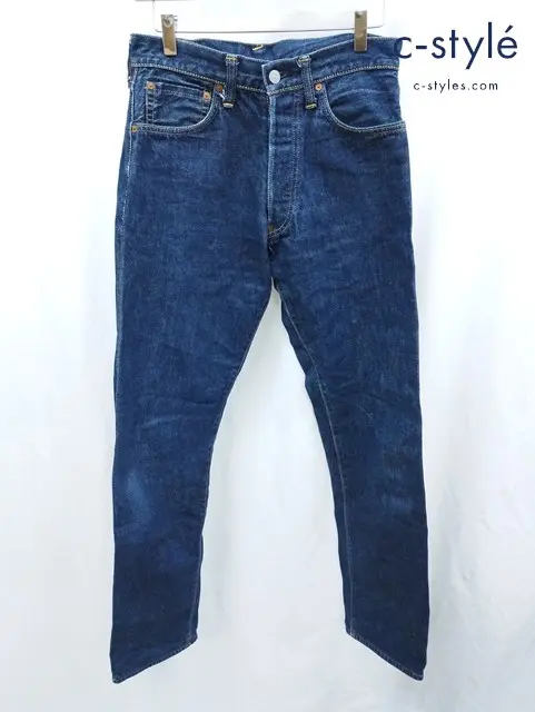 EVISU エヴィス デニムパンツ インディゴ 日本製 綿100% ボタンフライ 2000