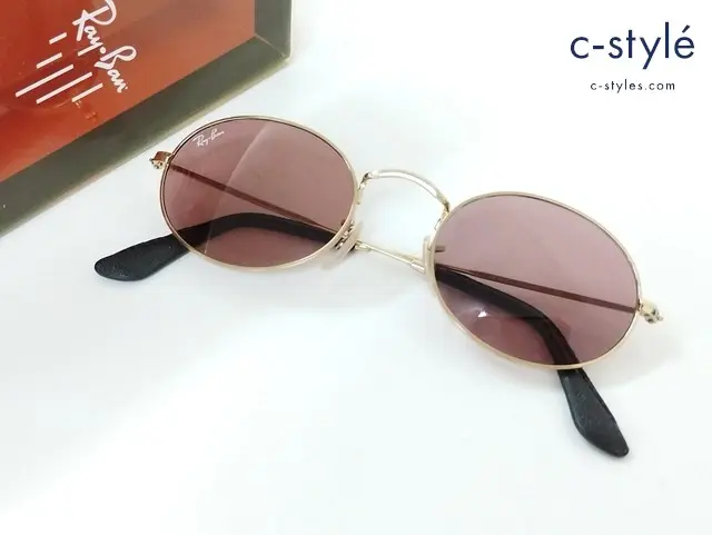 Ray-Ban×PEGGY GOU レイバン×ペギーグー サングラス 51□21 145 ゴールド RB3547 9177/4R