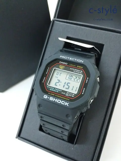 CASIO カシオ 腕時計 ブラック G-SHOCK DW-5000R クォーツ