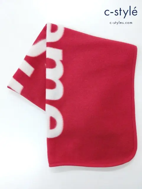 Supreme シュプリーム ブランケット レッド ロゴ