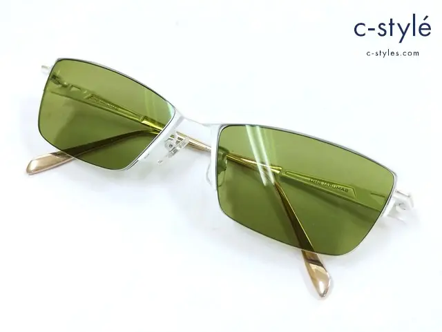 SAMURAI SHO サムライショウ サングラス 57□16-142 ホワイト×ゴールド