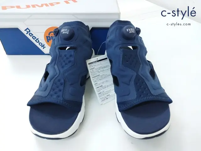 Reebok リーボック サンダル 26cm ネイビー INSTAPUMP FURY SANDAL DV9698