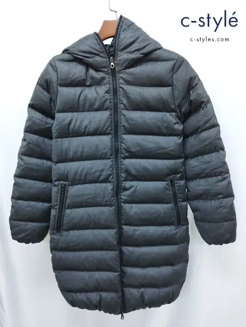 DUVETICA×LANIFICIO F.LLI CERRUTI ダウンジャケット 42 チャコールグレー No.01431764 レディース