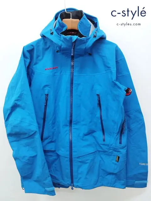 MAMMUT マムート ジャケット XL ブルー GORE-TEX SOFTSHELL ICEFALL JP1010-17280