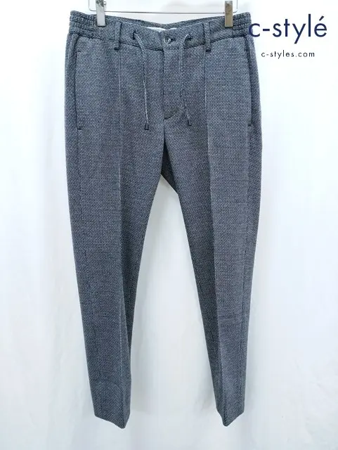 giabsarchivio ジャブスアルキヴィオ ノープリーツパンツ 44 ブラック系 A3634