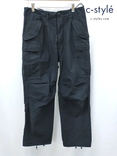 WAIPER.inc ワイパーインク カーゴパンツ S ブラック DSA100-68-C-2627