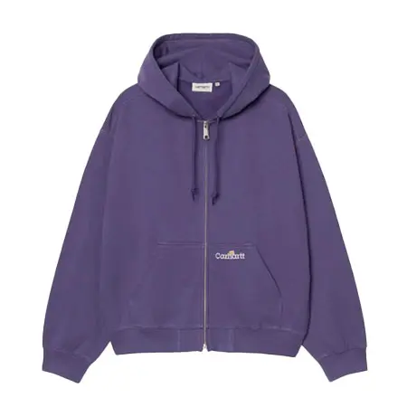 carhartt (カーハート) フーデッドWIPラベルスウェットジャケット i036347-26s-3iixx