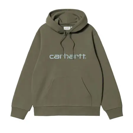 carhartt (カーハート) フーデッドカーハートスウェット i030547-26s-3pmxx