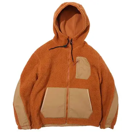 NANGA(ナンガ) ボア フリース フルジップパーカー