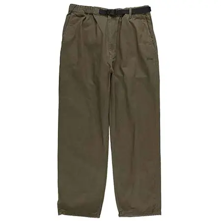 NANGA(ナンガ) ウェービングベルト チノ テーパードパンツ