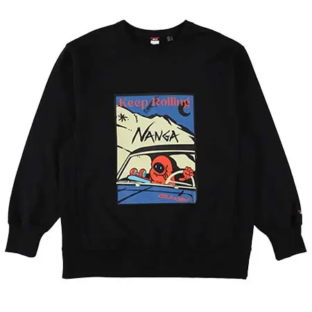 NANGA(ナンガ) エコハイブリッド キープローリング スウェットシャツ