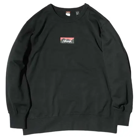 NANGA(ナンガ) エコハイブリッド ミニボックスロゴ スウェットシャツ