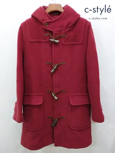 INVERTERE インバーティア ダッフルコート レッド