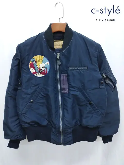 BUZZ RICKSON’S バズリクソンズ B-15C フライトジャケット 38 ネイビー 中綿 M13406
