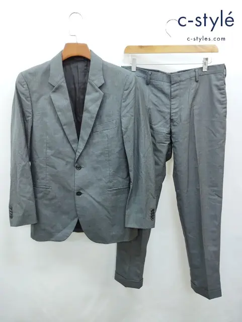 Paul Smith ポールスミス 2Bスーツ セットアップ L チャコールグレー PM-IS-75788