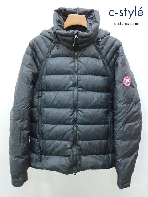 CANADA GOOSE カナダグース ダウンジャケット L ブラック HYBRIDGE BASE JACKET 2729M