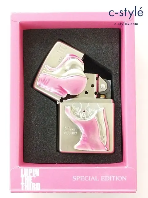 ZIPPO ジッポー オイルライター 峰不二子 ルパン三世 SPECIAL EDITION シルバー ’06 モンキー・パンチ