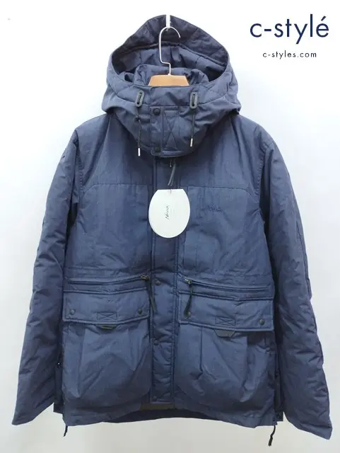 NANGA ナンガ ダウンジャケット L ネイビー TAKIBI DOWN JACKET N1TJ YG4