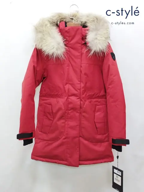 nobis ノビス コート S レッド MAYA ファー付き PGFUN0618