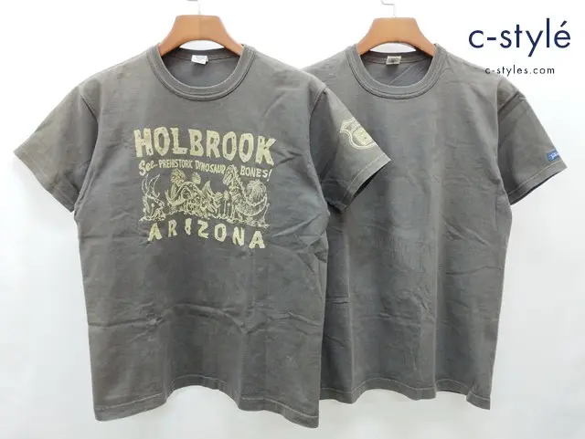 TOYS McCOY トイズマッコイ MSHILL Tシャツ L グレー系 半袖 プリント 計2点