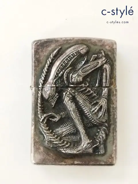 ZIPPO ジッポー オイルライター ALIEN 20th ANNIVERSARY LIMITED シルバー ’98 エイリアン