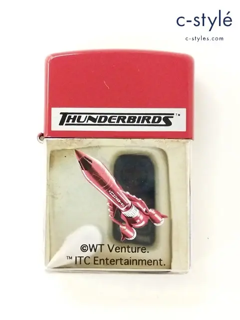 ZIPPO ジッポー オイルライター THUNDERBIRDS 3号 レッド×シルバー ’04 サンダーバード WT Venture.