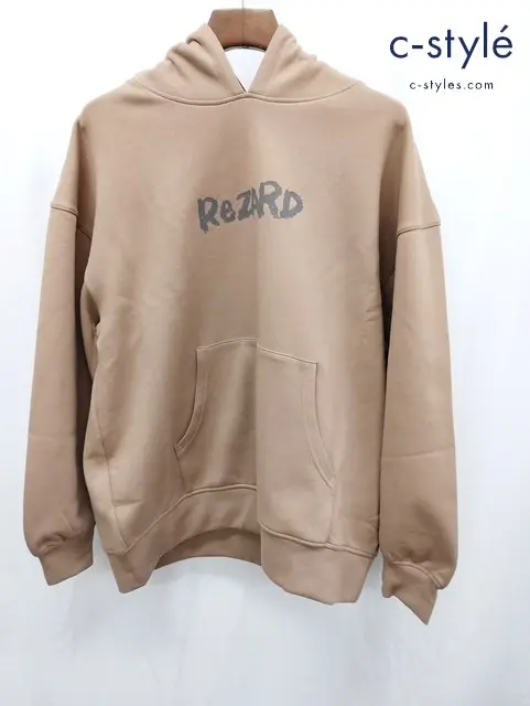 ReZARD リザード パーカー M ベージュ フード 2508SK300290