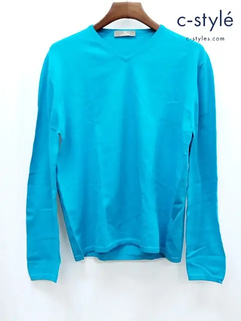 Cruciani クルチアーニ ニット 52 水色 長袖 CU3171