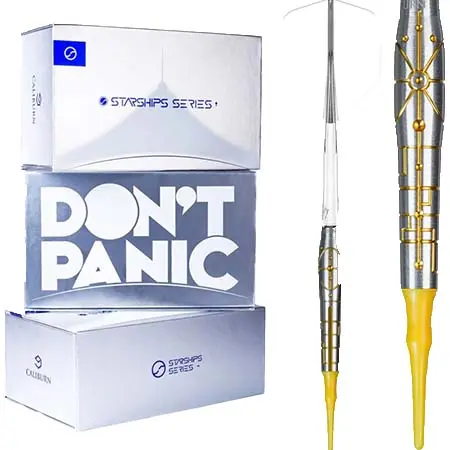 CALIBURN(カリバーン) ダーツ ダーツセット スターシップス ダーツ – ソフトチップ – タングステン95% – ファルコン – 20g