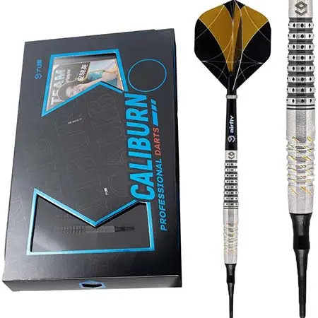 CALIBURN(カリバーン) ダーツ ダーツセット プレイヤーダーツ – ソフトチップ – 90%