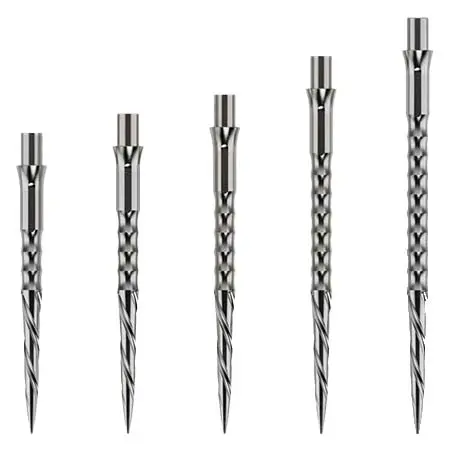 CALIBURN(カリバーン) ダーツ ポイント 交換用ダーツポイント – Spiro – リップなし