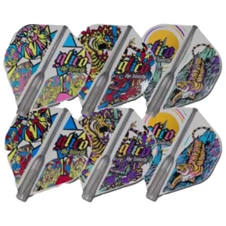 COSMO DARTS(コスモダーツ) ダーツ フライト Fit Flight AIR × 松本康寿 3（6枚入）