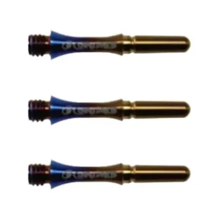 COSMO DARTS(コスモダーツ) ダーツ シャフト Fit Shaft METAL / Titanium / スリムシリーズ / スピンタイプ / 焼き色