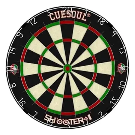 CUESOUL(キューソール) ダーツ ダーツボード shooter-I 18インチ×1.5インチ