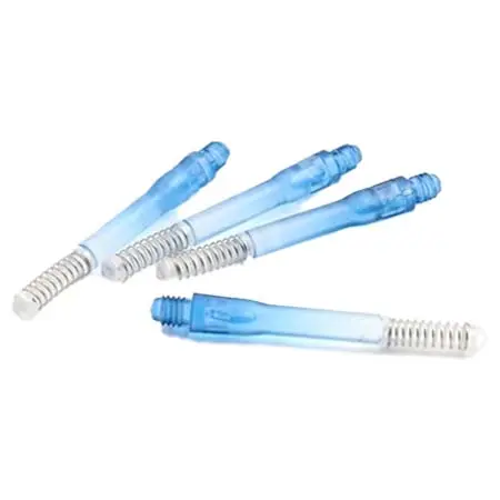 CUESOUL(キューソール) ダーツ シャフト TERO AK7 ダーツシャフト 内臓スプリング 伸縮式 グラデーションカラー 4個セット