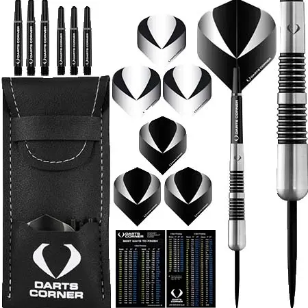 DARTS CORNER(ダーツコーナー) ダーツ ダーツセット ウォーフェアダーツ – スチールチップ – M6 – ブラックリング
