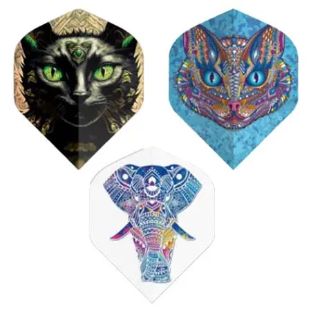 DESIGNA(デザイナ) ダーツ フライト エジプティー アニマル