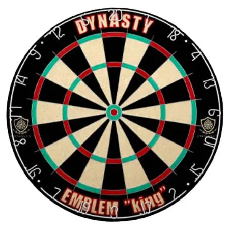 DYNASTY(ダイナスティー) ダーツ ダーツボード EMBLEM”King”Type-NW[451]