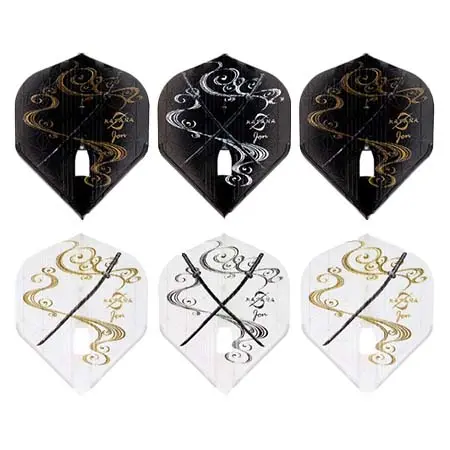 DYNASTY(ダイナスティー) ダーツ フライト DYNASTY×L-Flight PRO KAMI(ダイナスティー×エルフライトプロ カミ) Jon ver.1 スタンダード MIX 松田純選手モデル