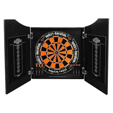 HARLEY-DAVIDSON(ハーレーダビッドソン) ダーツボード クラシックダーツボードキャビネットキット