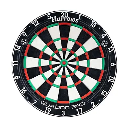 Harrows(ハローズ) ダーツ ダーツボード QUADRO 240 DARTBOARD(クアドロ 240 ダートボード)