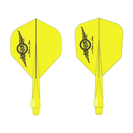 JOKER DRIVER(ジョーカードライバー) ダーツ フライト CONDOR AXE×JOKERDRIVER NEON YELLOW (WING LOGO)