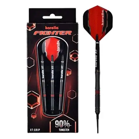 Karella(カレラ) ダーツ ダーツセット ファイター 90% ソフトチップダーツ
