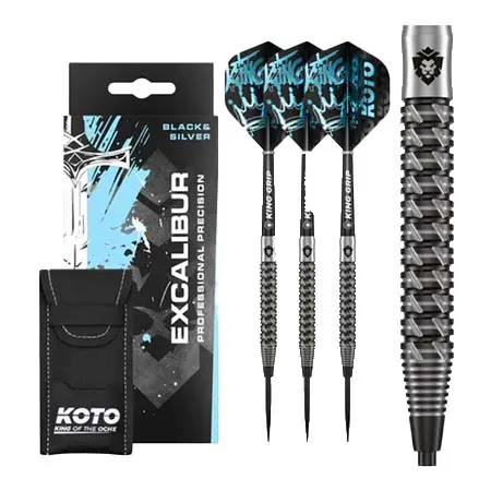 KOTO DARTS(コトダーツ) ダーツ ダーツセット エクスカリバー 90% スチールチップダーツ