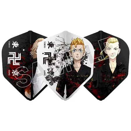 L-style(エルスタイル) ダーツ コラボ 東京リベンジャーズ ver.1 type-A L-Flight EZ L3 Mix