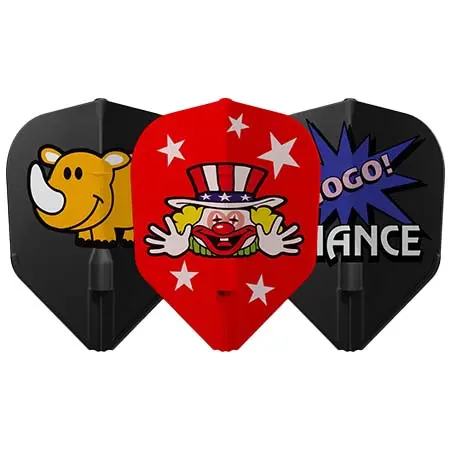 L-style(エルスタイル) ダーツ コラボ ジャグラー ver.2 type-B L-Flight EZ L3 ミックス