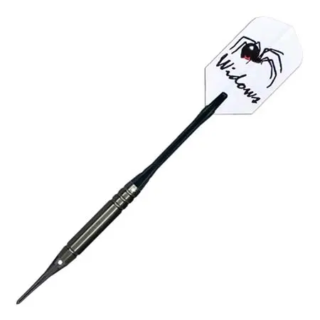 LASER DARTS(レーザーダーツ) ダーツ ダーツセット ブラックウィドウ スムース ソフトチップダーツ – 16gm