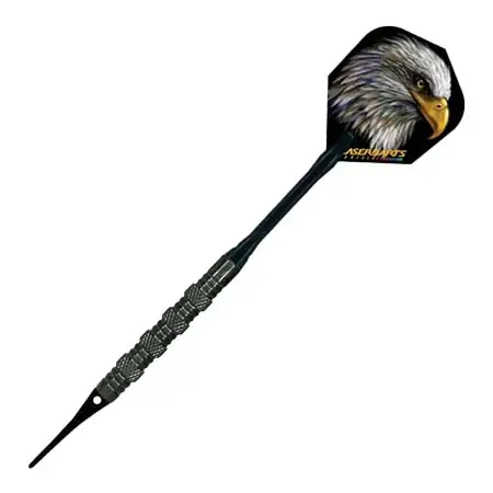 LASER DARTS(レーザーダーツ) ダーツ ダーツセット ブラックイーグル ソフトチップダーツ – 20gm